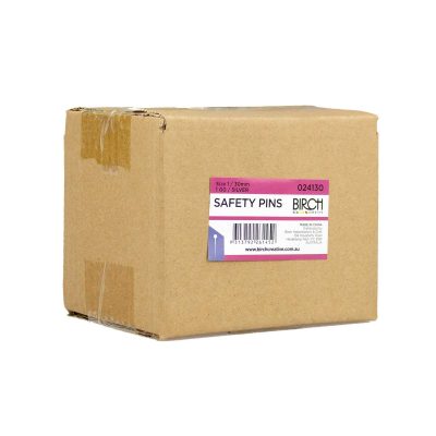 PINS SAFETY BULK NICKEL GG - SIZE 1 30MM