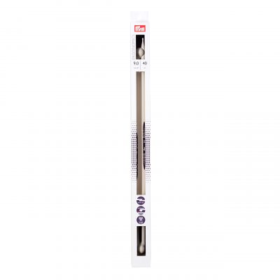 PRYM ERGO SINGLE-POINT KNITTING PINS 40CM/9MM 2PC