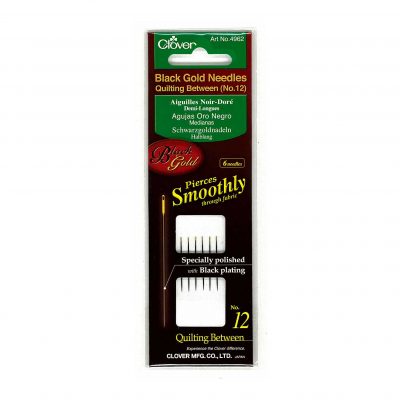 CLOVER BLACK GOLD NEEDLES BETWEEN 12 4962