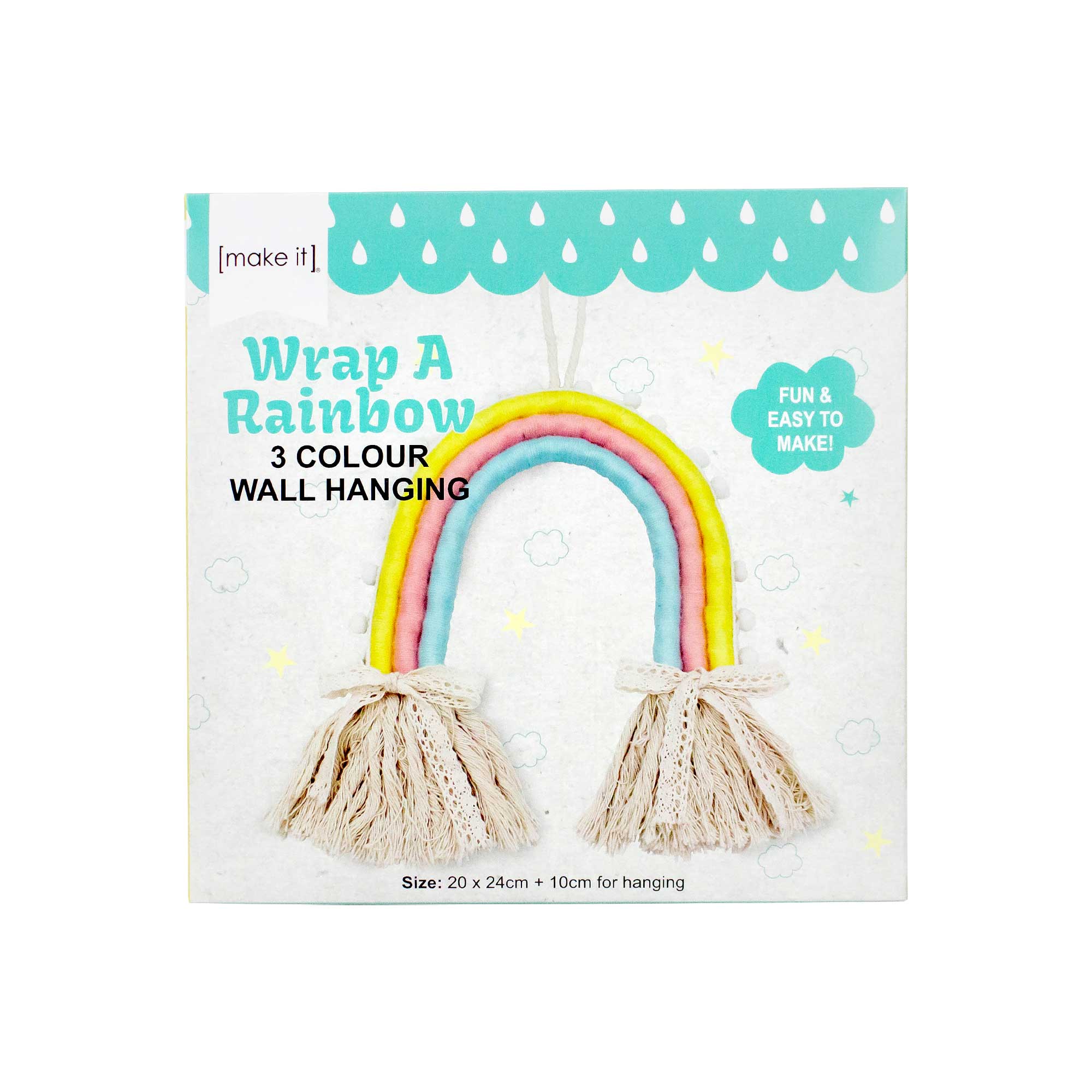 DIY WRAP ROPE KIT- 3 COLOUR RAINBOW » Birch Wholesale