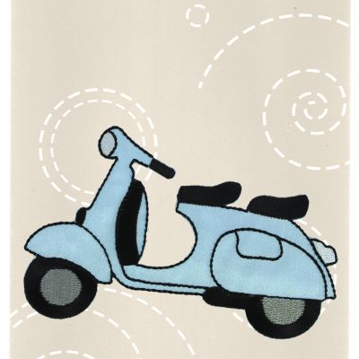 MAKE IT MOTIF JUMBO SCOOTER BLUE 4PK