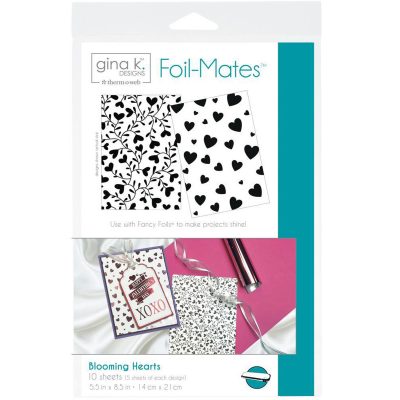 GINA K DESIGNS FOIL MATES BACKGROUND 14CMx21CM
