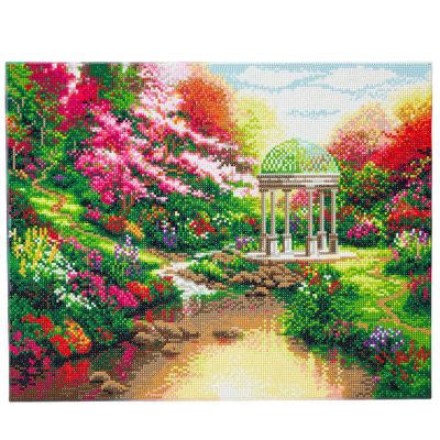 CRAFT BUDDY CRYSTAL ART KIT 40X50CM - POOLS OF SERENITY