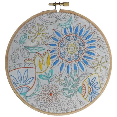 MI COLOUR ME EMB - FLORAL ART