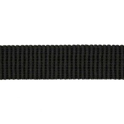 ELASTIC RIBBED 25MMx50MT - BLACK