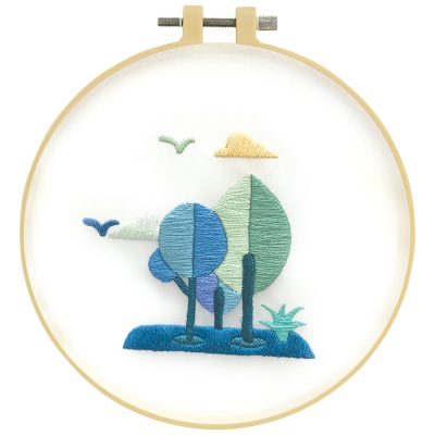 MAKE IT  EMBROIDERY KIT - NATURE