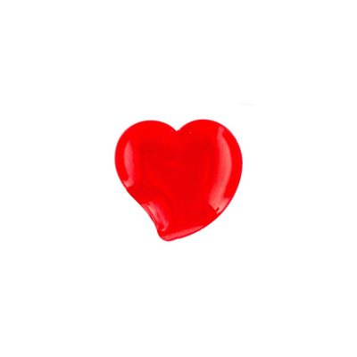HEMLINE BUTTONS HEART SHAPED SHANK 13MM