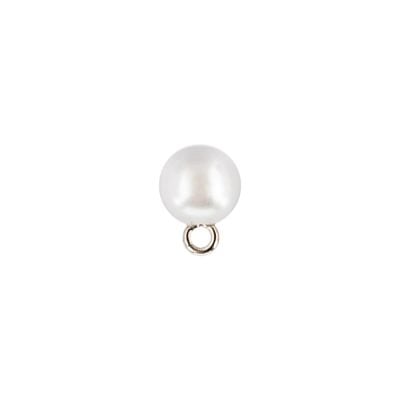 HEMLINE BUTTONS PRECIOUS ROUND PEARL/14