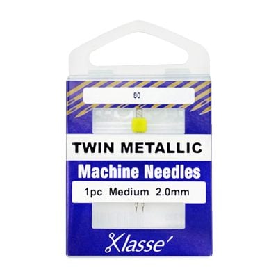 Home » Birch Creative MACHINE NEEDLE TWIN-METALLIC SIZE 80/2.0MM