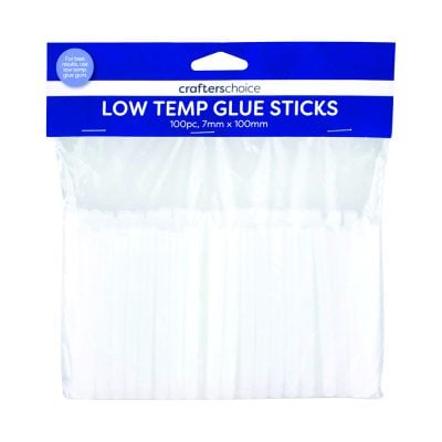 PONY GLUE STICK 100PACK LOW TEMP 7MM X 100MM