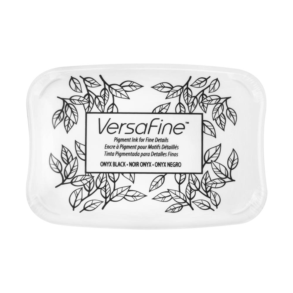 thumbnail image 2 of Tsukineko Onyx Black Versafine Small Pad | World Of Craft 2 of 9