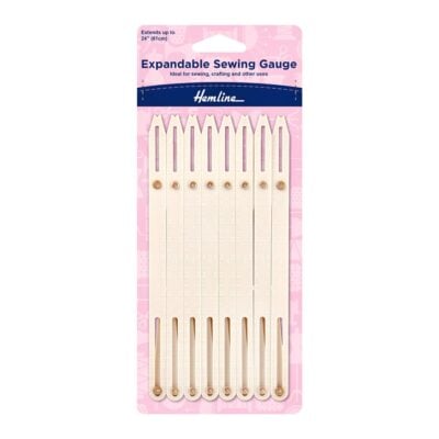 EXPANDABLE SEWING GUAGE PLASTIC SEWING ACCESSORY