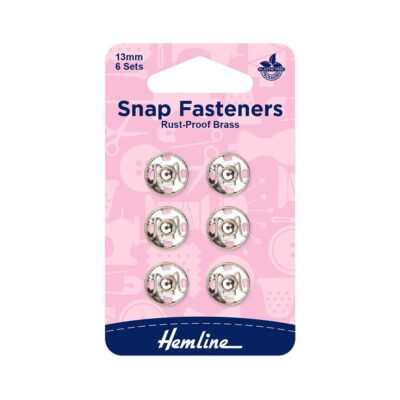 HEMLINE HANGSELL SNAP FAST METAL 13MM -