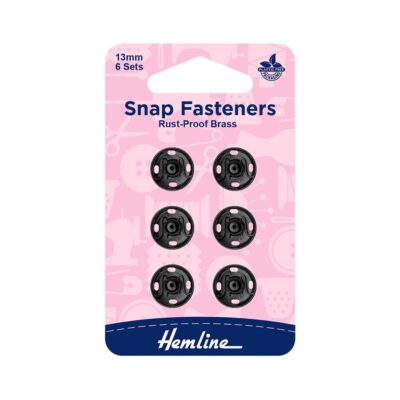 HEMLINE HANGSELL SNAP FAST METAL 13MM -