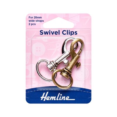 HEMLINE HANGSELL STRAPS SWIVEL CLIPS