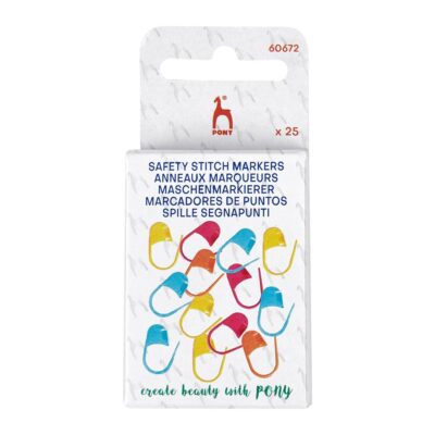 PONY SAFETY STITCH MARKERS PLASTIC