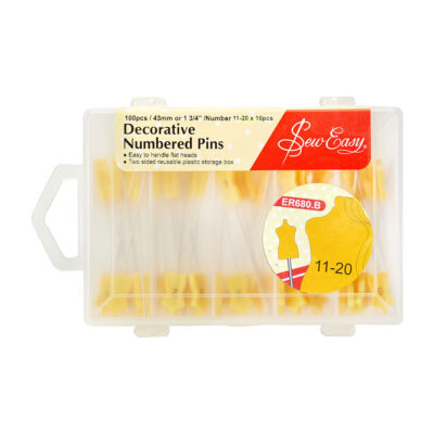 SEW EASY HANGSELL NUMBERED PINS 11-20