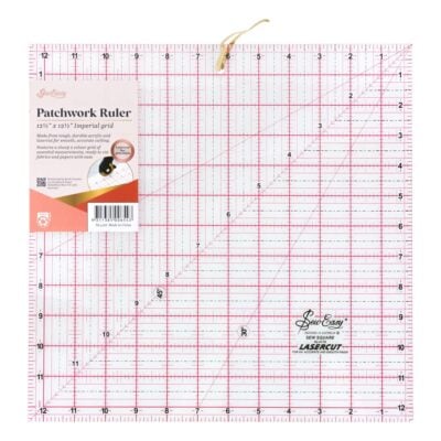 SEW EASY HANGSELL RULER SQUARE 12.5IN X 12.5IN