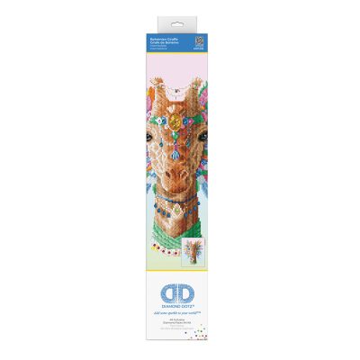 DIAMOND DOTZ 51CM X 41CM - BOHEMIAN GIRAFFE