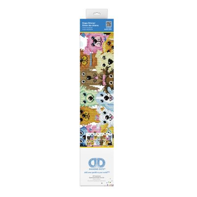 DIAMOND DOTZ 32CM X 67CM - DOGS DINNER