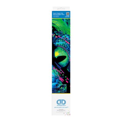 DIAMOND DOTZ 35.5CM X 45.7CM - NEON DRAGON EYES
