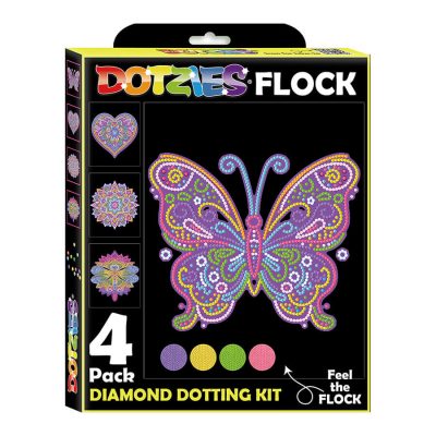 DIAMOND DOTZ 25.40CM X 20.32CM - NEON MANDALAS
