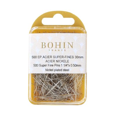 BOHIN SUPER FINE PINS 30x0.50MM 25G/500