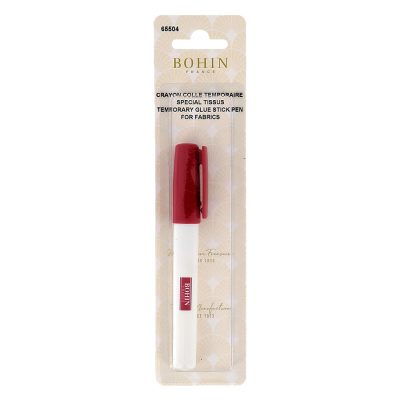 BOHIN TEMPORARY TEXTILE GLUE PEN (PINK)