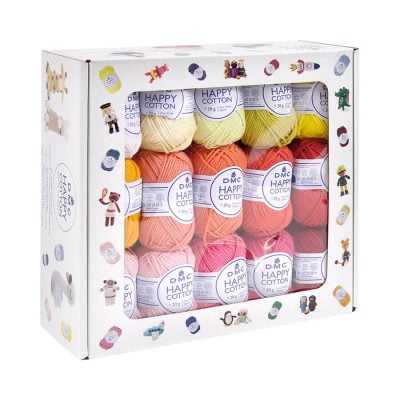 DMC 30 HAPPY COTTON ASSORTMENT BOX 30PCS