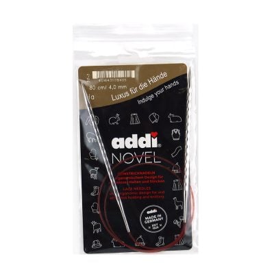 ADDI NOVEL CIRCULAR KNITTING NEEDLE 80CM
