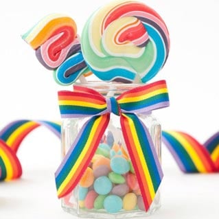 RIBBON RAINBOW 10MMx20M