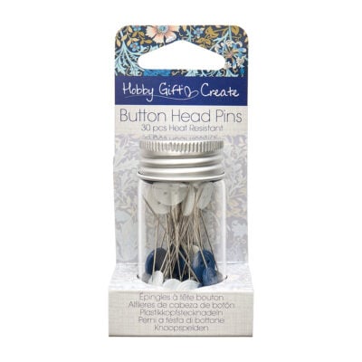 HOBBY GIFT CREATE HEAT RESISTANT BUTTON HEAD PINS