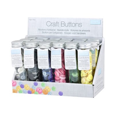 TRIMITS CRAFT BUTTON CDU 18X TUBES - BRIGHT