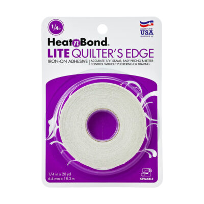 T HEATNBOND QUILTERS EDGE LITE IRON-ON ADHESIVE