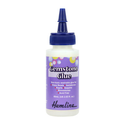 HEMLINE GEMSTONE GLUE, 60ML - 12PK