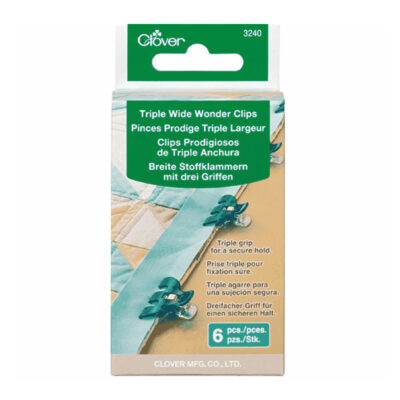 CLOVER TRIPLE WIDE WONDERCLIP 6PCS